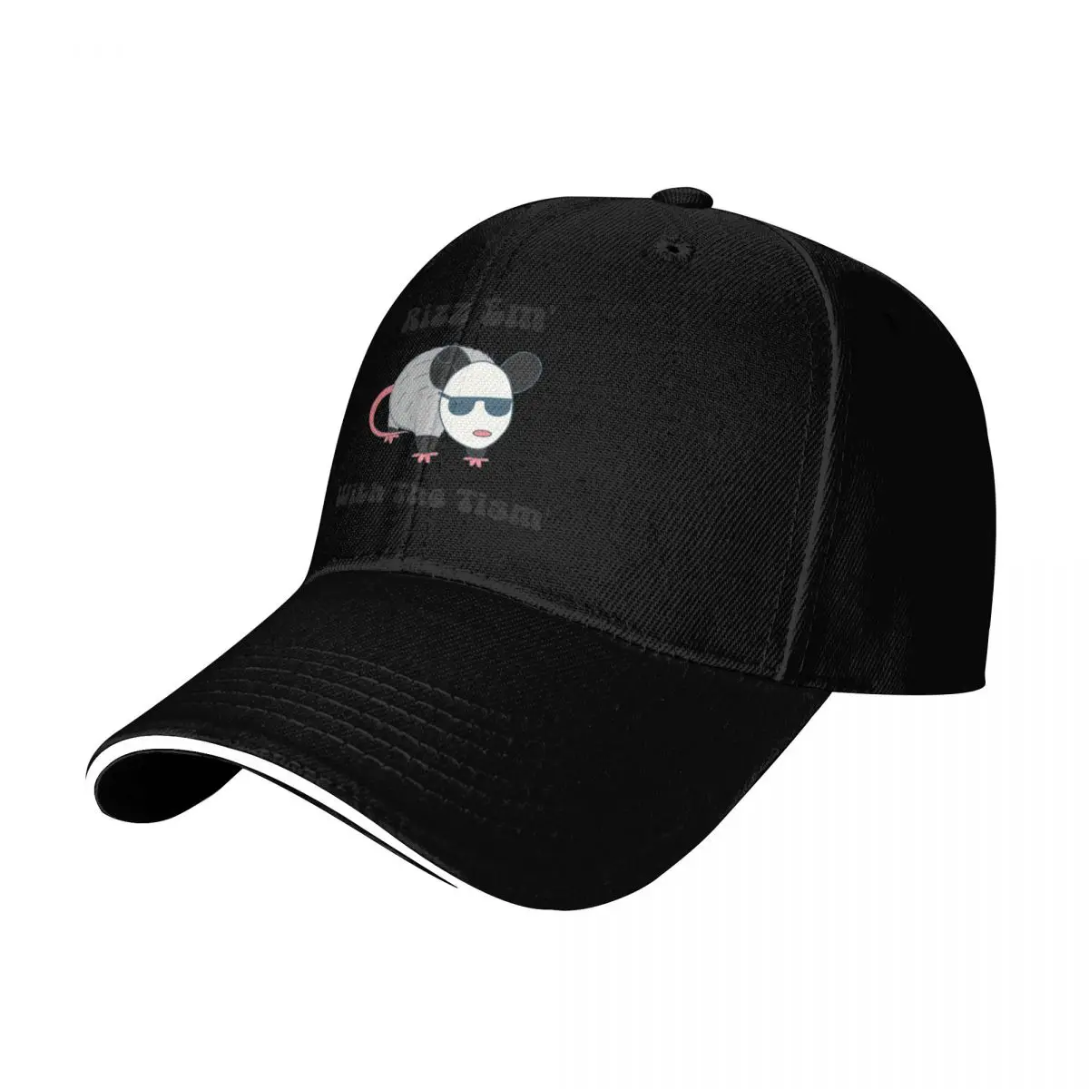 

Rizz Em' With The Tism' Cool Opossum Baseball Cap sun caps Snapback Cap Sun Hats For Women Men's