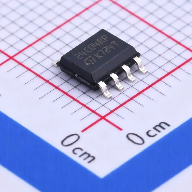 50PCS/LOT M24C04-RMN6TP Marking 24C04RP EEPROM Memory IC 4Kbit I2C 400 KHz 900 Ns 8-SOIC