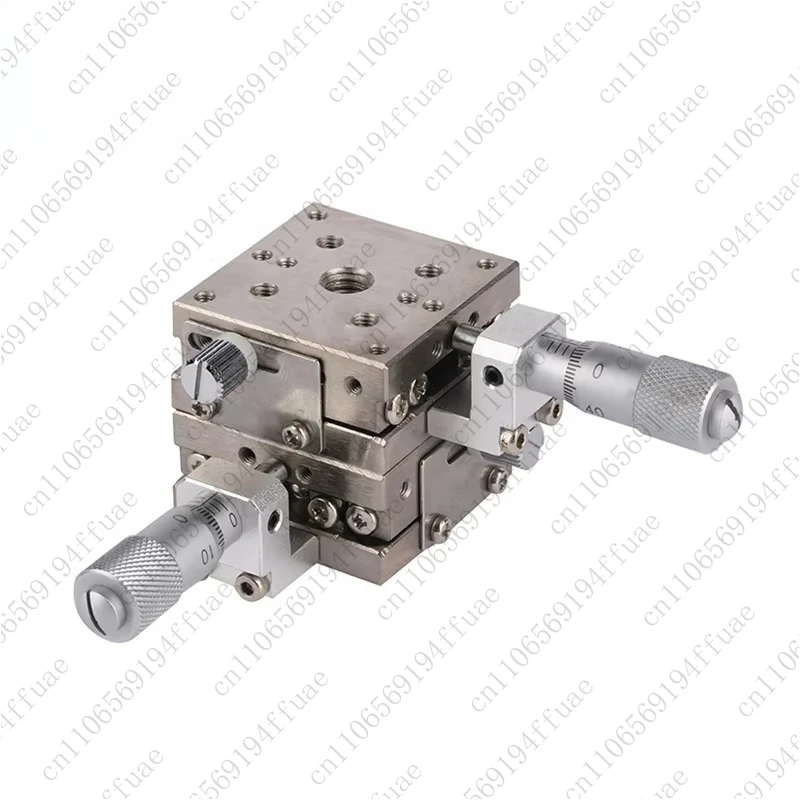 XY-محور كروي خطي طاولة يدوية لآلات CNC JXY-60-16H عالية الصلابة الصلب 60 مللي متر طاولة الترجمة