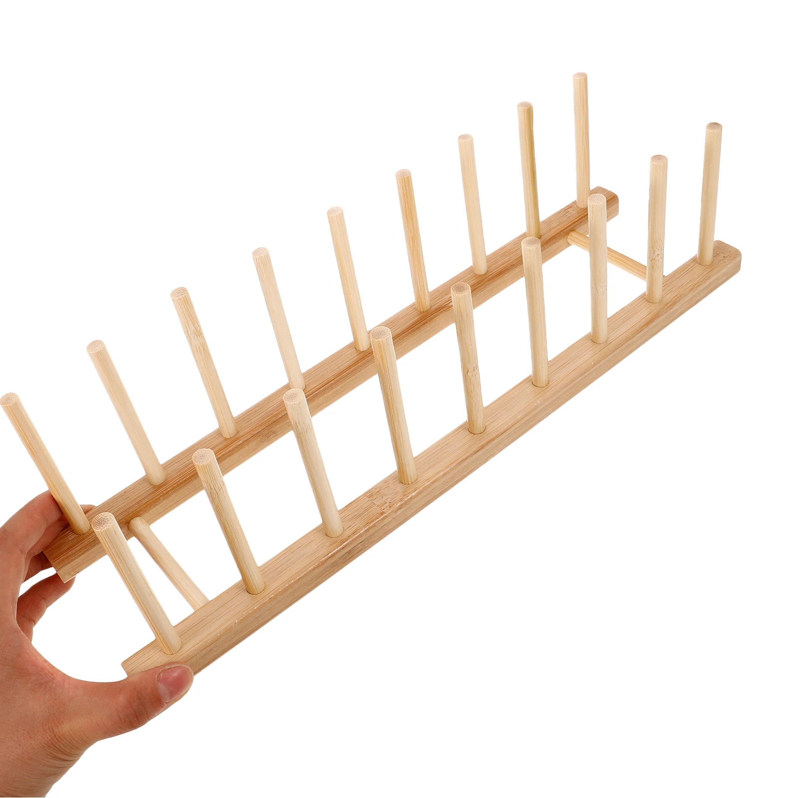 

Sturdy Wooden Thread Rack Easy Assembly Sewing Spool Organizer Household Storage Stand Thread Holder Organizer