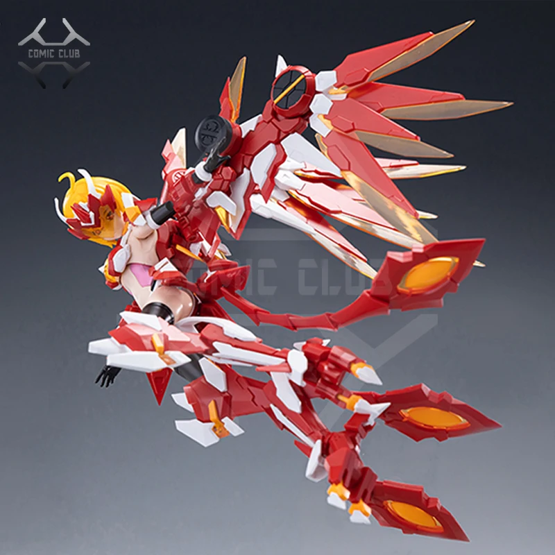 COMIC CLUB IN STOCK 1/12 Frame Arms A.T.K Girl DIVINE BEASTS-ZHUQUE by E-model Assembly Action Robot Toys Figure