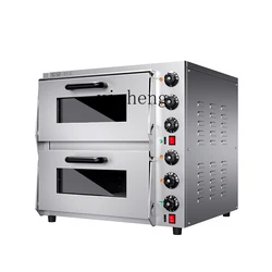 ZC-Forno Comercial Elétrico, Forno De Cozimento De Dupla Camada, Pão, Panqueca, Pizza, Forno De Duas Placas