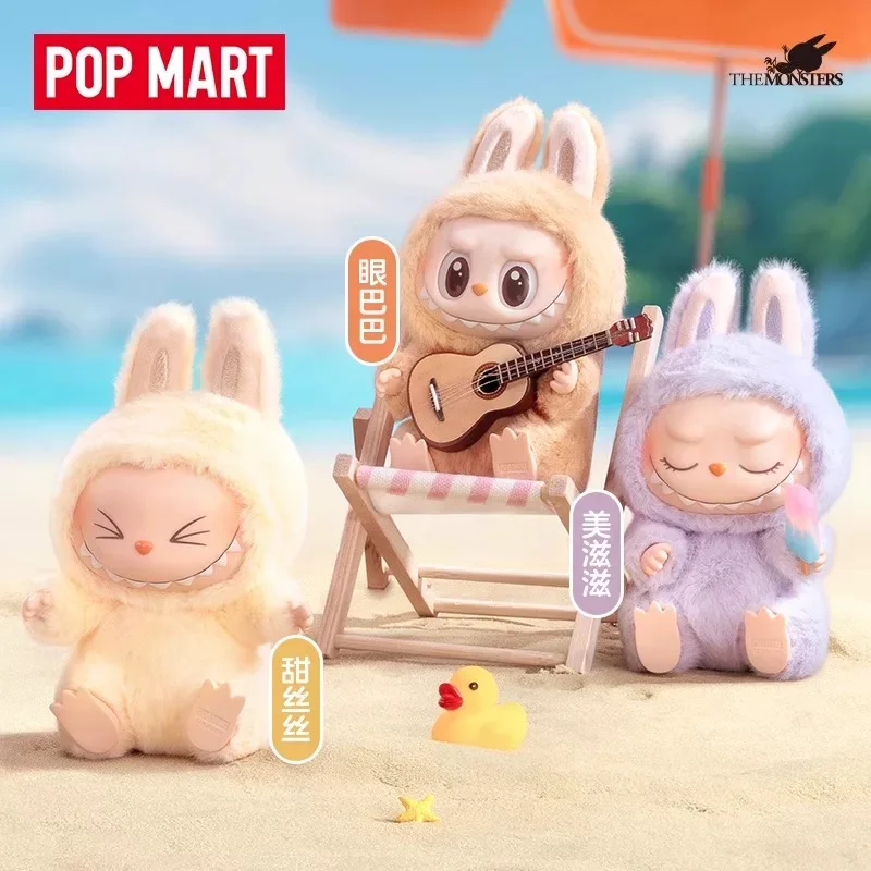 

POP MART LABUBU The Monsters Have A Seat Series Виниловый плюшевый кулон-брелок Подлинная слепая коробка Игрушки Mistery Фигурка