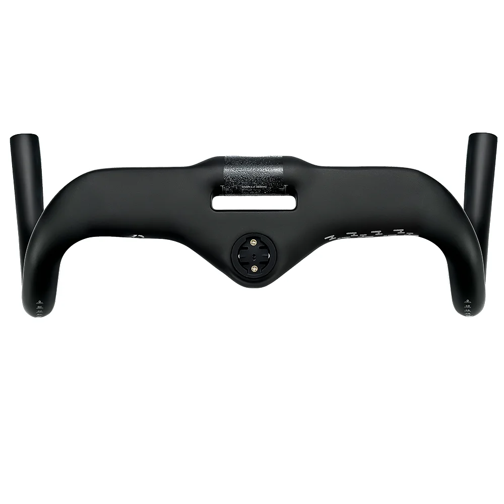 SGS Professioneller Wettkampf-Lenker aus Vollcarbon für Rennräder mit internen Kabeln und Fahrradcomputerhalterung – Detail 6