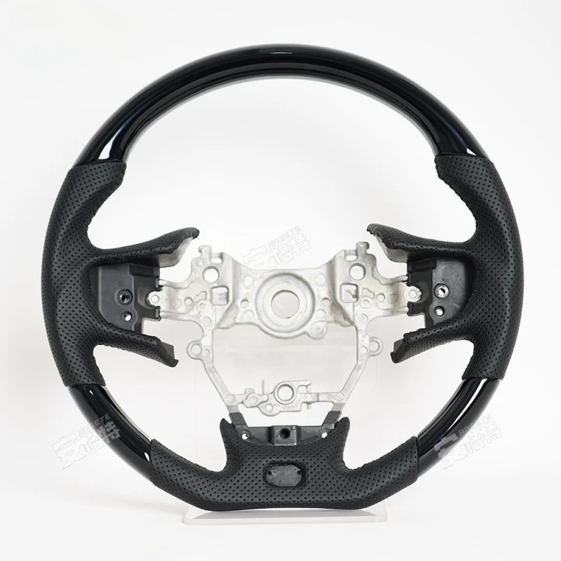 For Lexus ES (2018-2023) High-End Piano Black Spray-Painted Steering Wheel (Modified Part)