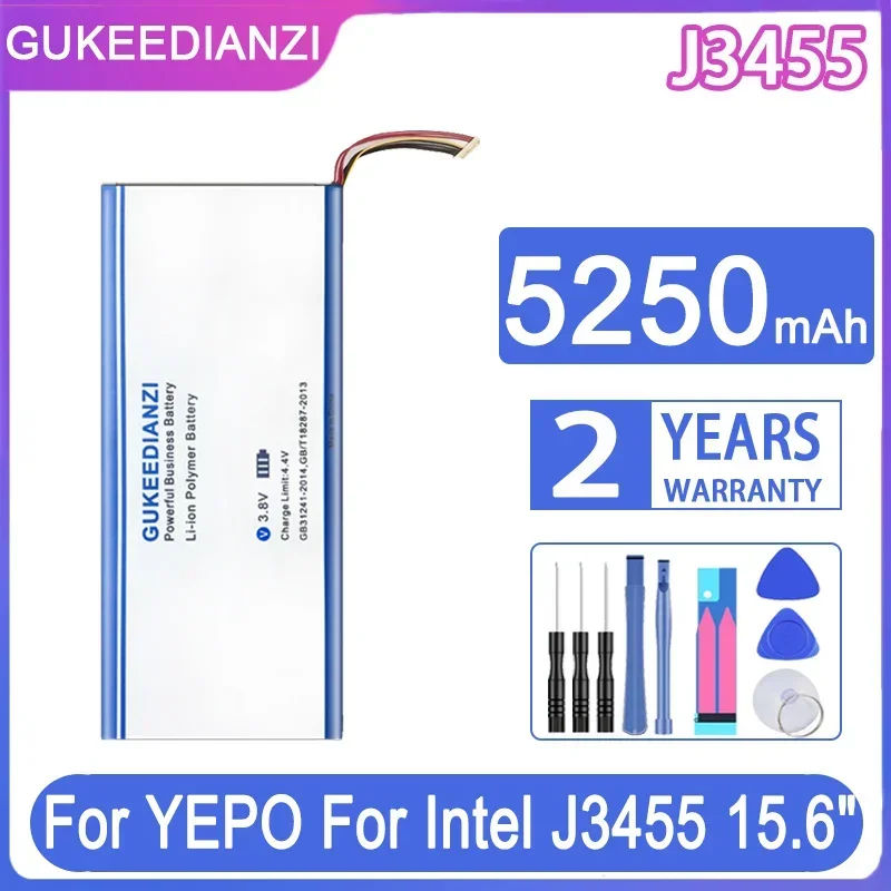 High-Performance 5250mAh Laptop Battery for Yepo Intel J3455