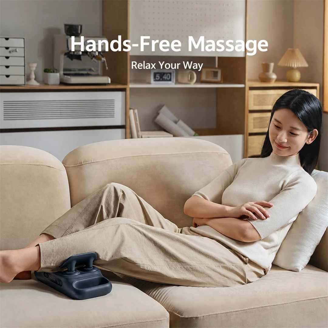 NEW MIJIA Multi-Head Massage Gun 3 6 Massage Points 3 Speeds Fixed/Variable Modes Smart Gear Memory 2450mAh Type-C Charging CN