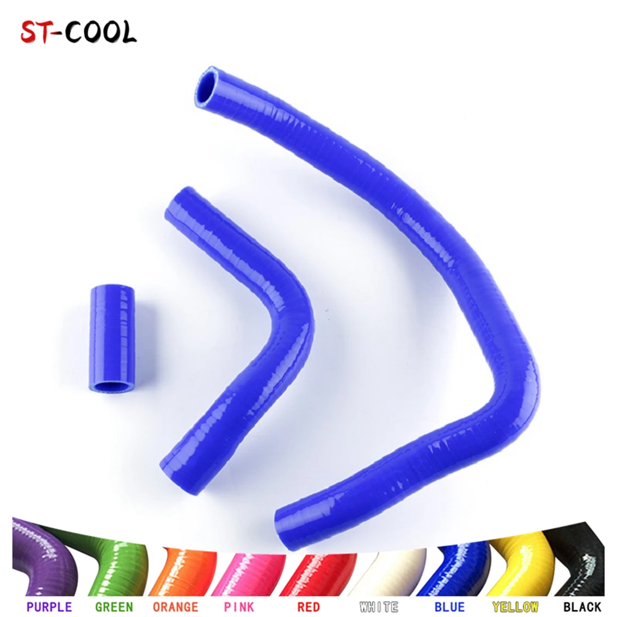 For 2004-2007 Kawasaki ZX10R ZX-10R 2005 2006 Radiator Hoses Kit Silicone Tubes Pipes 3Pcs 10 Colors