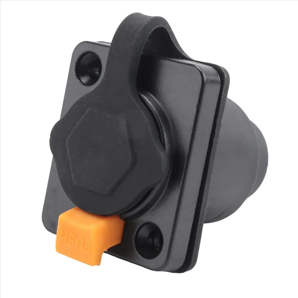 HDL RJ45 Waterproof Network Connector 8P8C Female Panel Mount Sockets RJ45 Ethernet Connector(Style 2)