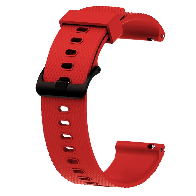 Original Style Watch Band for Garmin Vivoactive 3 5 Silicone Strap Forerunner 645 245 158 55 Watchband Venu/SQ/SQ/2 Plus Correa