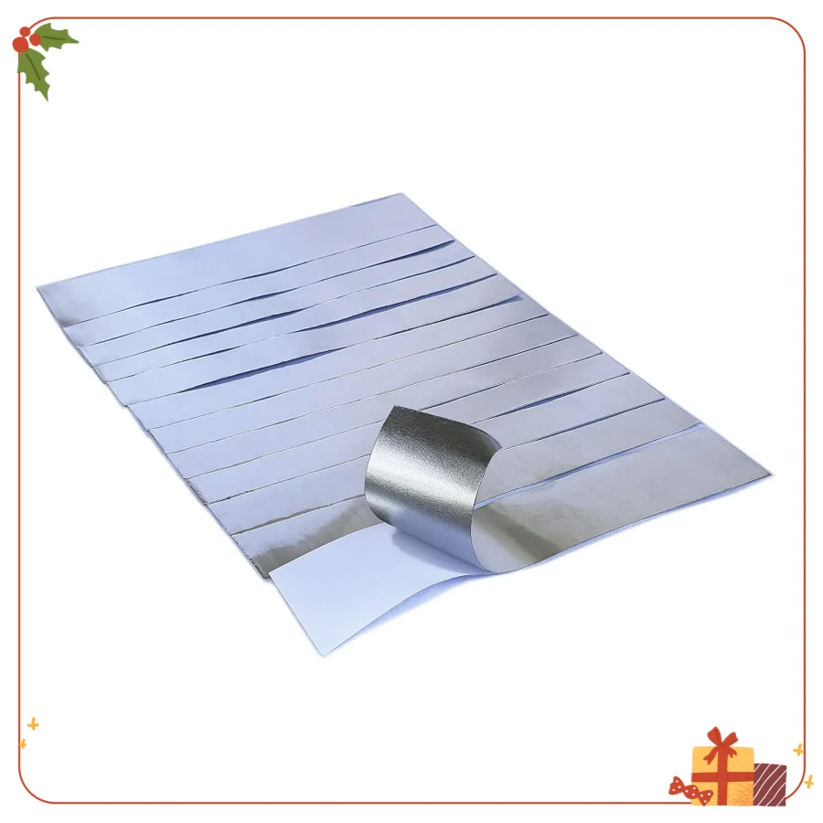 Heavy Duty Automotive Aluminum Repair Tape, 6.3Mil x2"x10ft - 12 Pack