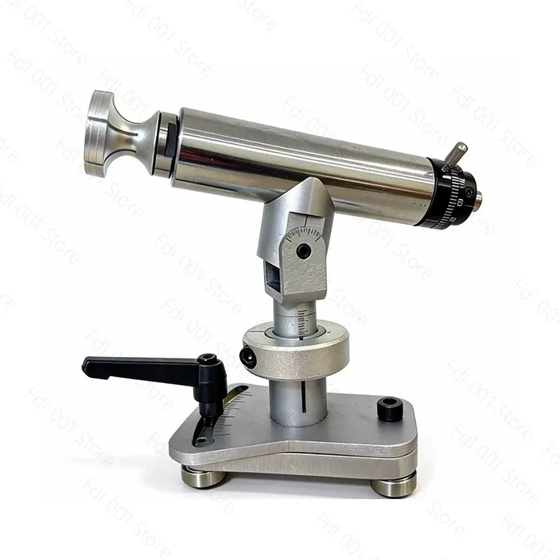 Precision angle grinding and circular brushing for watch case backs - Watch Repair Tool Turret Holder