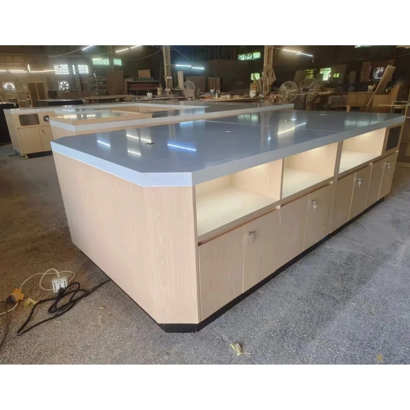 custom.Durable Shop Display Rack Gas Station Convenience Shelves Display Cabinet with Lock