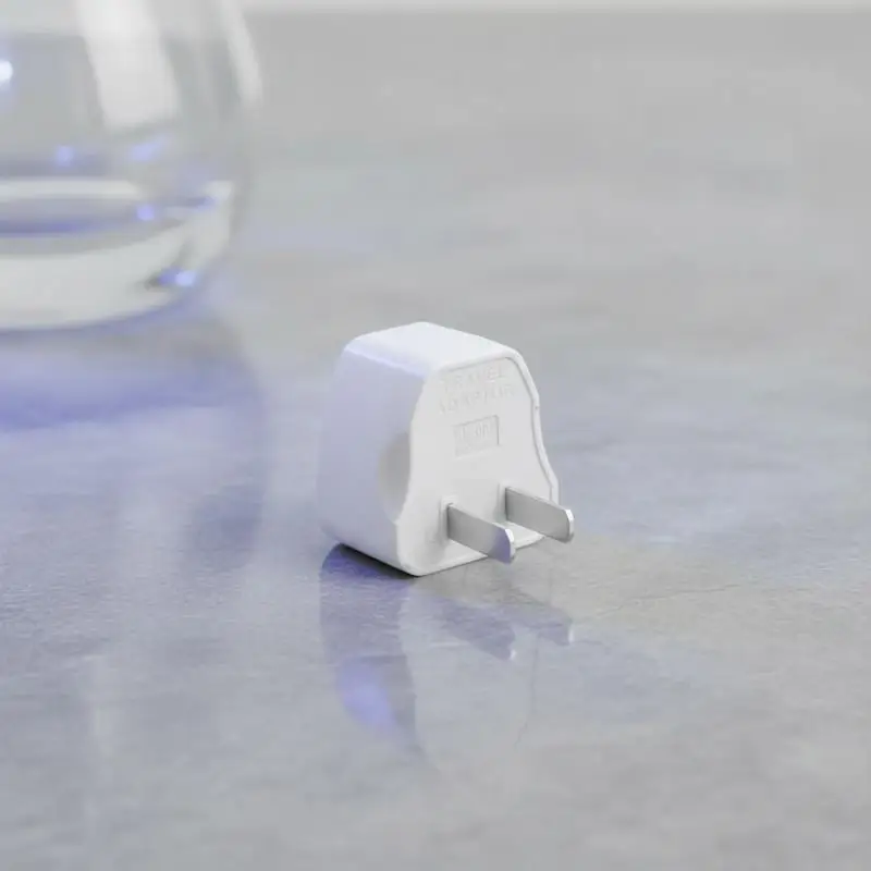 Universal Travel Plug Adapter Compact Design Compatible With US EU AU UK Sockets For International Travel Trips