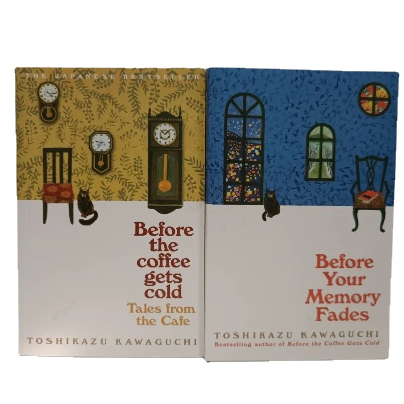 2 Books Set By Toshikazu Kawaguchi Before The Coffee Gets Cold Tales From The Cafe/Before Your Memory Fades English Book