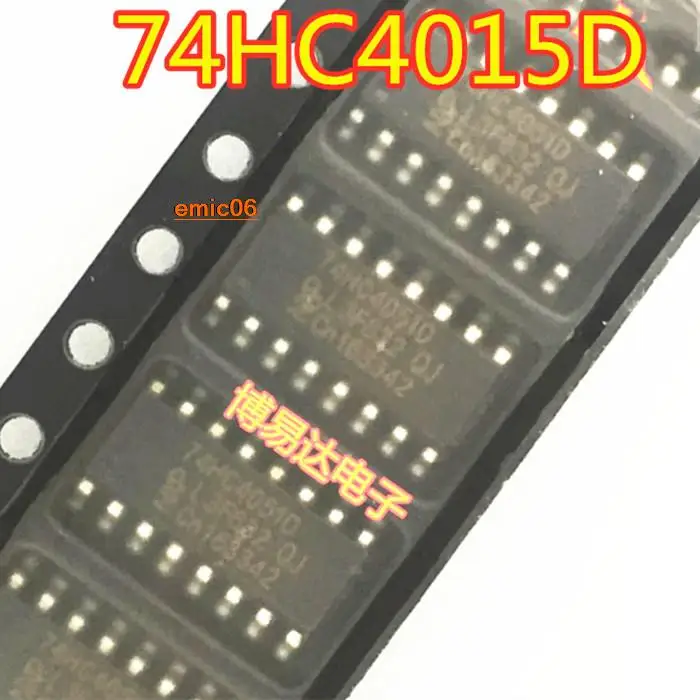 

Оригинальный stock 74HC4015D SOP16-5 шт.