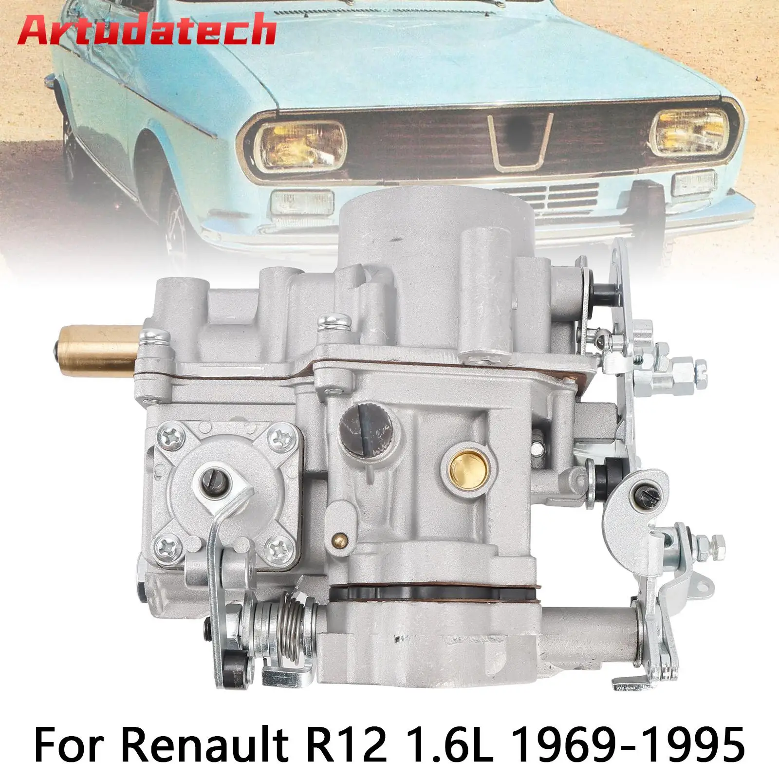 

Artudatech Front Carburetor 14186001 For Renault R12 1.6L 1969-1995 Car Accessories