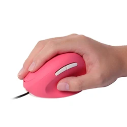 Wired Vertical Mouse Ergonomics Design Plug And Play Mute Button Side Kesys DPI Adjustable Button Office Use System Compatible