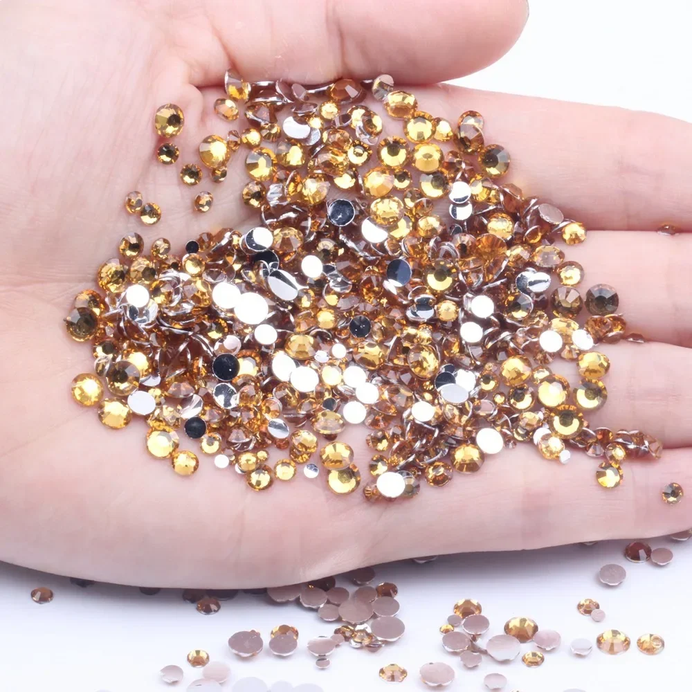 حجر الراين الزجاج حجر الراين مسمار الفن الخياطة النسيج DIY بها بنفسك سكرابوكينغ الحرف صانع ألبوم صور قالب اليدوية الديكور