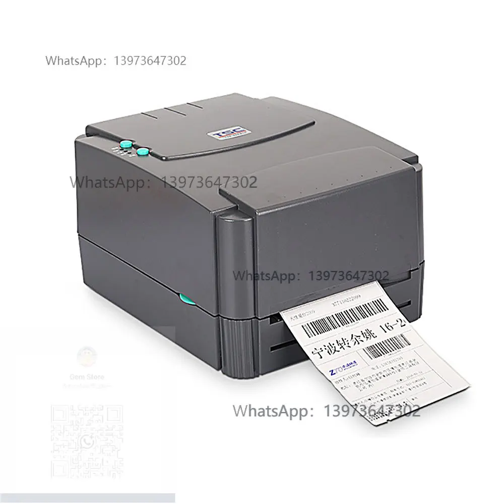 Dual Functional TSC TTP 244 Pro Direct Thermal and Thermal Transfer Barcode Label Printer for Label Printing