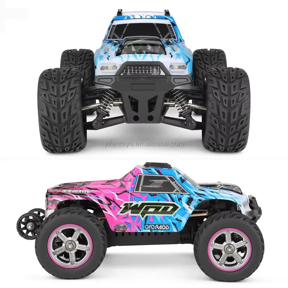 1/20 2.4G RC Racing Car 4WD 70KM/H Drift Off Road Climbing Vehicle Two Speed Adjustment With LED Lights RC Drift Car Gift