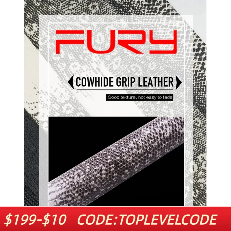 

FURY Leather Grip Wrap Cowhide Waterproof Non-slip Lizard Skin Billiard Pool Cue Billiard Accessory