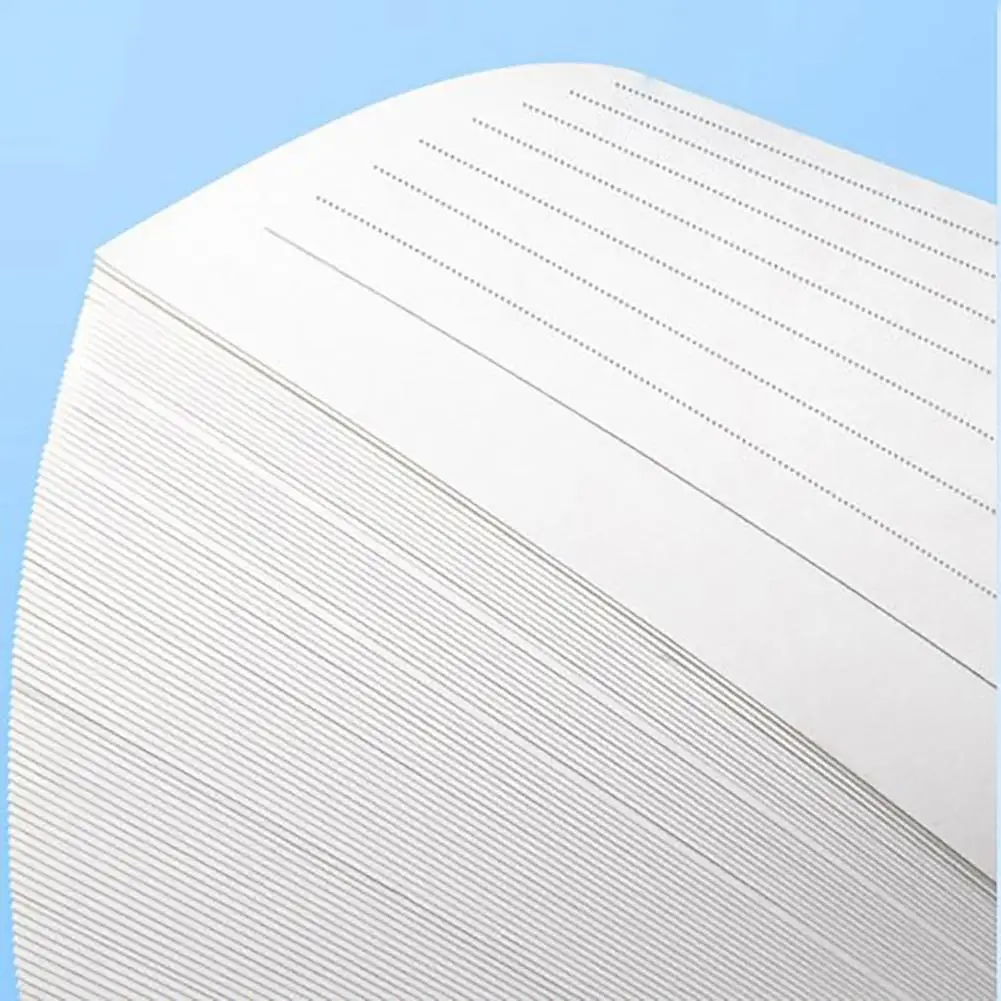 360-degree Foldable Notebook Loose-leaf Notebook with Thickened Paper Lines Squares Home Study Diary Journal Office Supplies