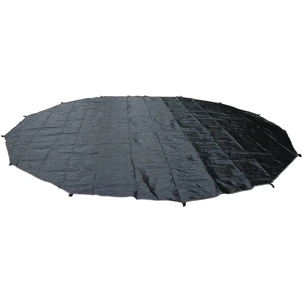 Tienda de campaña de pared de lona de algodón impermeable de 5M/16,4 pies, tienda de campaña con orificio para estufa para 6-8 personas, Camping, senderismo, caza, Festival Par