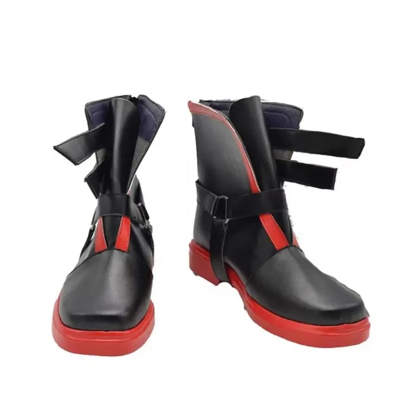 Nieuwe Alchemist Edward Elric Maes Hughes Laarzen Cosplay Anime Mode Maes Hughes Schoenen Op maat gemaakt