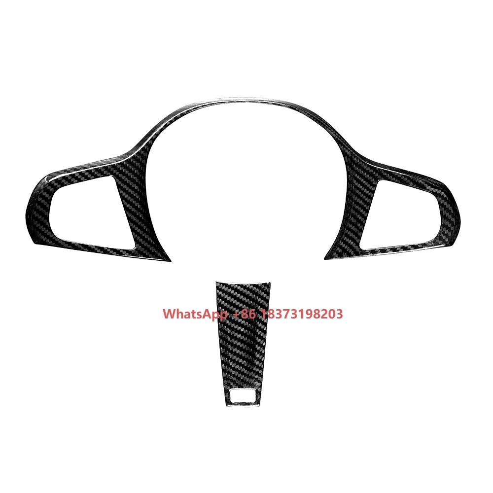 

Carbon Fiber Interior Steering Wheel Trim for 3 Series G20 G28 G30 2020+ Decoration Frame Cover Car Accessories