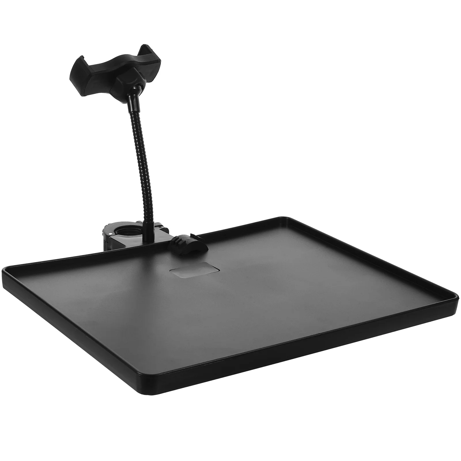 

Shelf Bracket Microphone Tray Live Sound Card Holder Stand It Can Move Broadcast Black