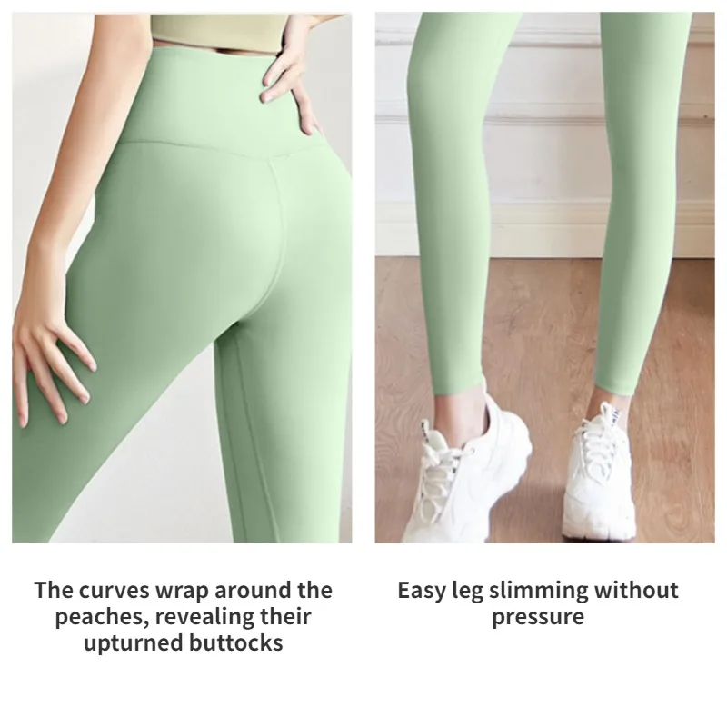 Woman Skinny Sexy Open Crotch Leggings Couple Outdoor Sport Crotchless Panties Booty Lifting Pants with Hidden Zipper Trousers