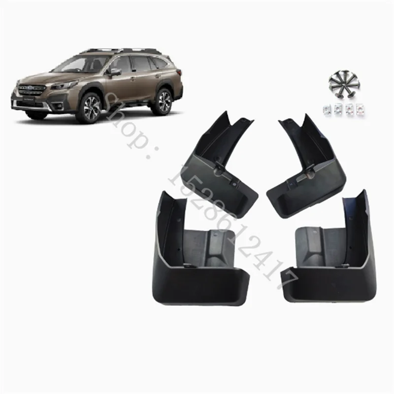 For Subaru Outback 2021-2025 Car Accessories High quality plastic plastic Mud Flaps Splash Guard fender car Styling