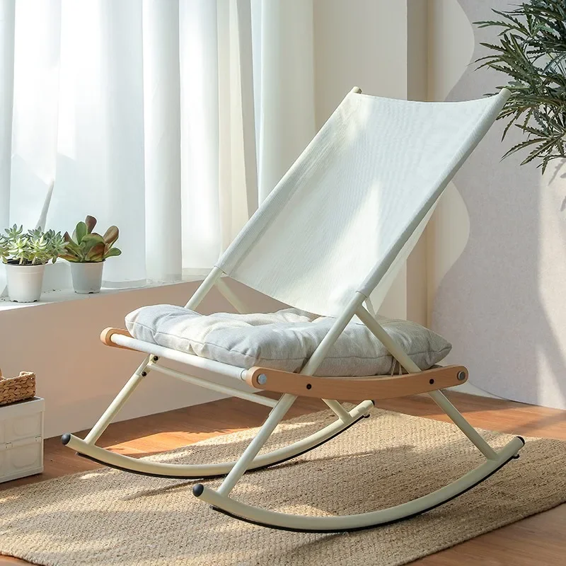 Rocking chair Adult recliner Indoor balcony Home nap Leisure Internet celebrity Lazy sofa Outdoor courtyard rocking chair