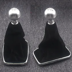 Car Gear Shift Knob for Volkswagen VW Golf 4 MK4 Bora Jetta GTI R32 2000 2001 2002 2003 2004 Gaiter Boot Cover Accessories