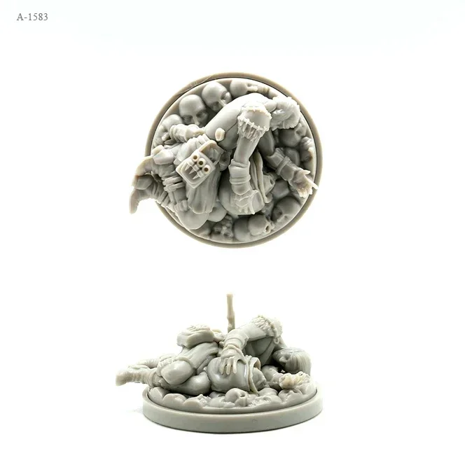 

38MM Resin beauty model kits figure colorless and self-assembled A-1583