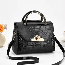 Crocodile Print Women Handbags Purse Tote Bags Adjustable Strap Top Handle Bag Large Capacity Crossbody Bags