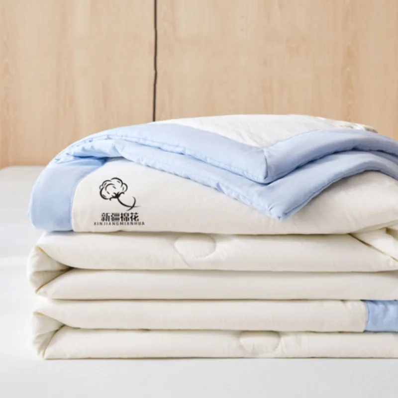 Summer Pure Cotton Quilt Soft And Comfortable Single Double Bed Modern Printed Pure Cotton Air Conditioner Quilt