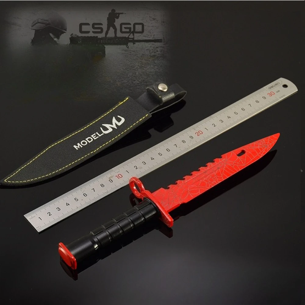 CS-GO 26 cm/10,24 pollici Coltello da artiglio Samurai Spada Arma Puntelli Periferiche di gioco Regalo fidanzato Cosplay Giocattolo all'aperto Ornamenti sportivi