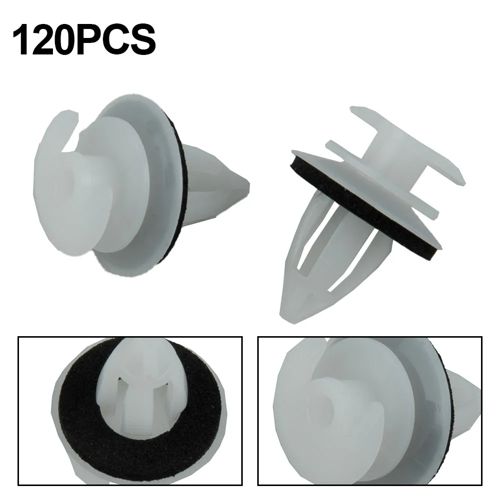 120pcs Car Door Panel Clips Fixing Fasteners For BMW E36 E38 E39 E46 For M3 M5 Z3 Automotive Interior Accessories