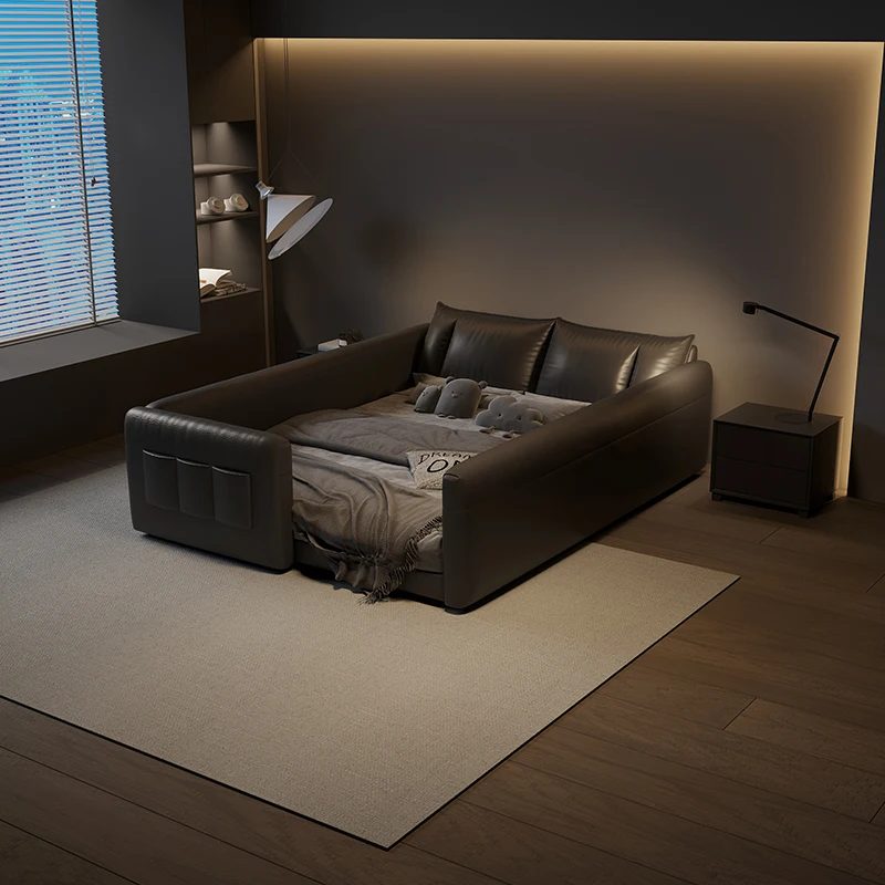 

200x220 см полноразмерные каркасы двуспальной кровати, черные роскошные королевские размеры, свадебная кровать для спальни, дизайнерские домашние изголовья, мебель королевы