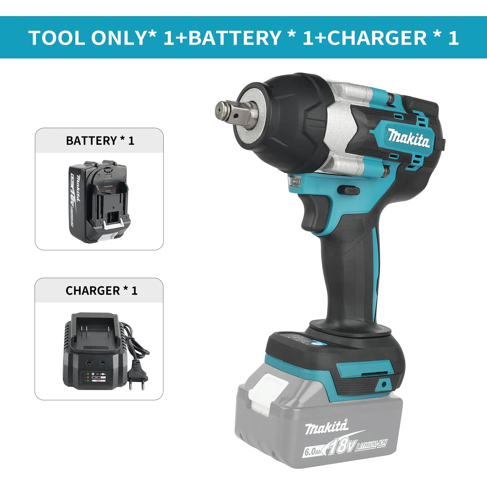 

Makita DTW700 Brushless Electric Screwdriver Machine, Rechargeable Drill Driver, 18V Battery and ChargerWood milling cutter