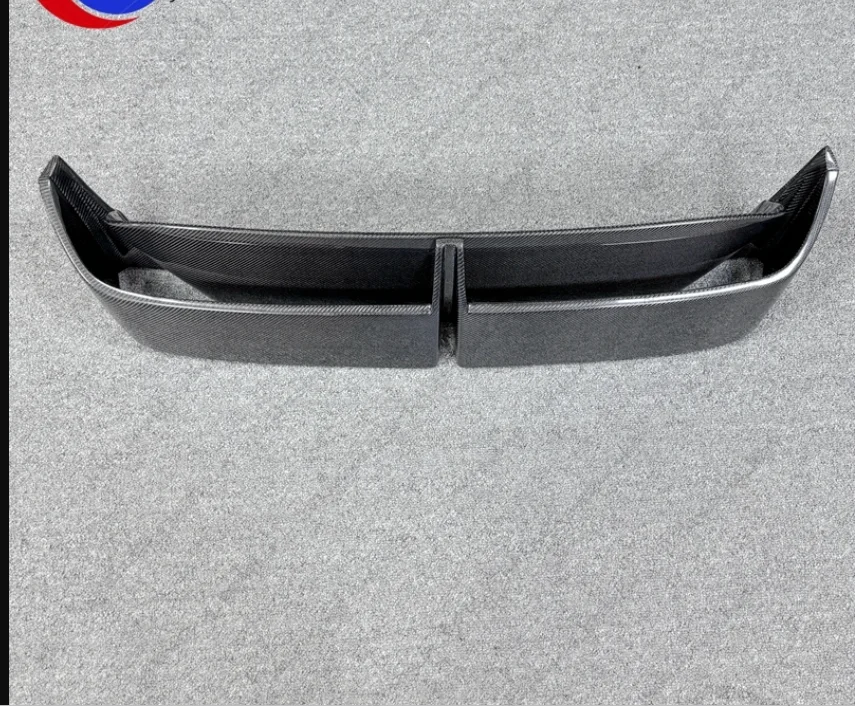 For Mini Cooper S F54 Carbon Fiber Rear Trunk Roof Spoiler Wing Trim Bodykits