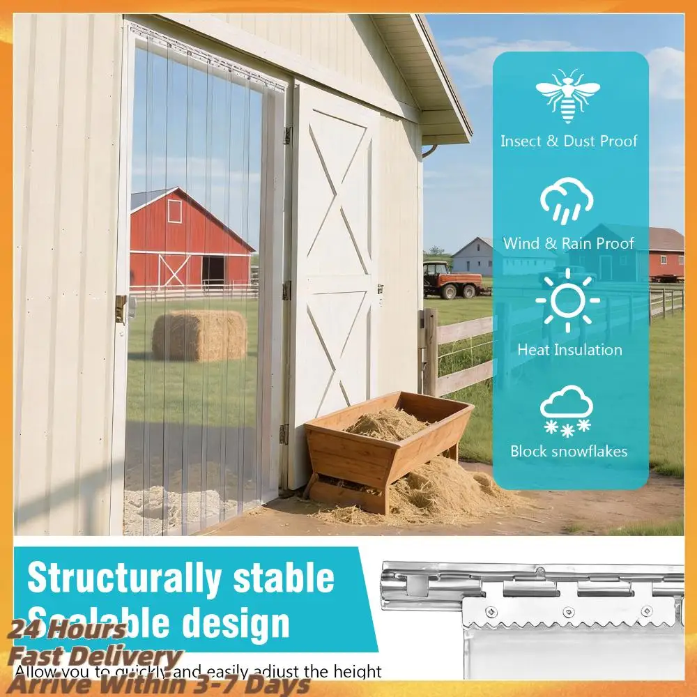 

Kitchen Cabinet Screen Curtain Waterproof Multi-Purpose Door Protective Film Wear Resist Cool in Summer & Warm in Winter