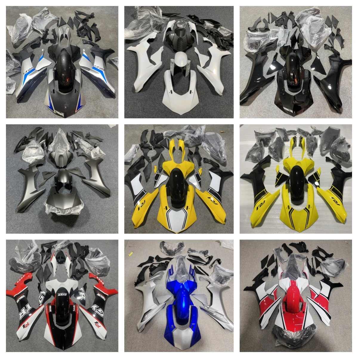 The motorcycle fairing is suitable for Yamaha YZFR1 2015 2016 2017 2018 Fairings YZF R1 15 16 17 18 Fairing Kit