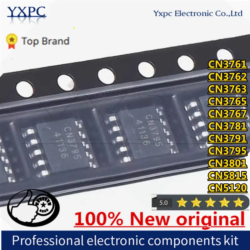 Chips SSOP de 5 piezas, CN3761, CN3762, CN3763, CN3765, CN3767, CN3781, CN3791, CN3795, CN3801, CN5815, CN5120