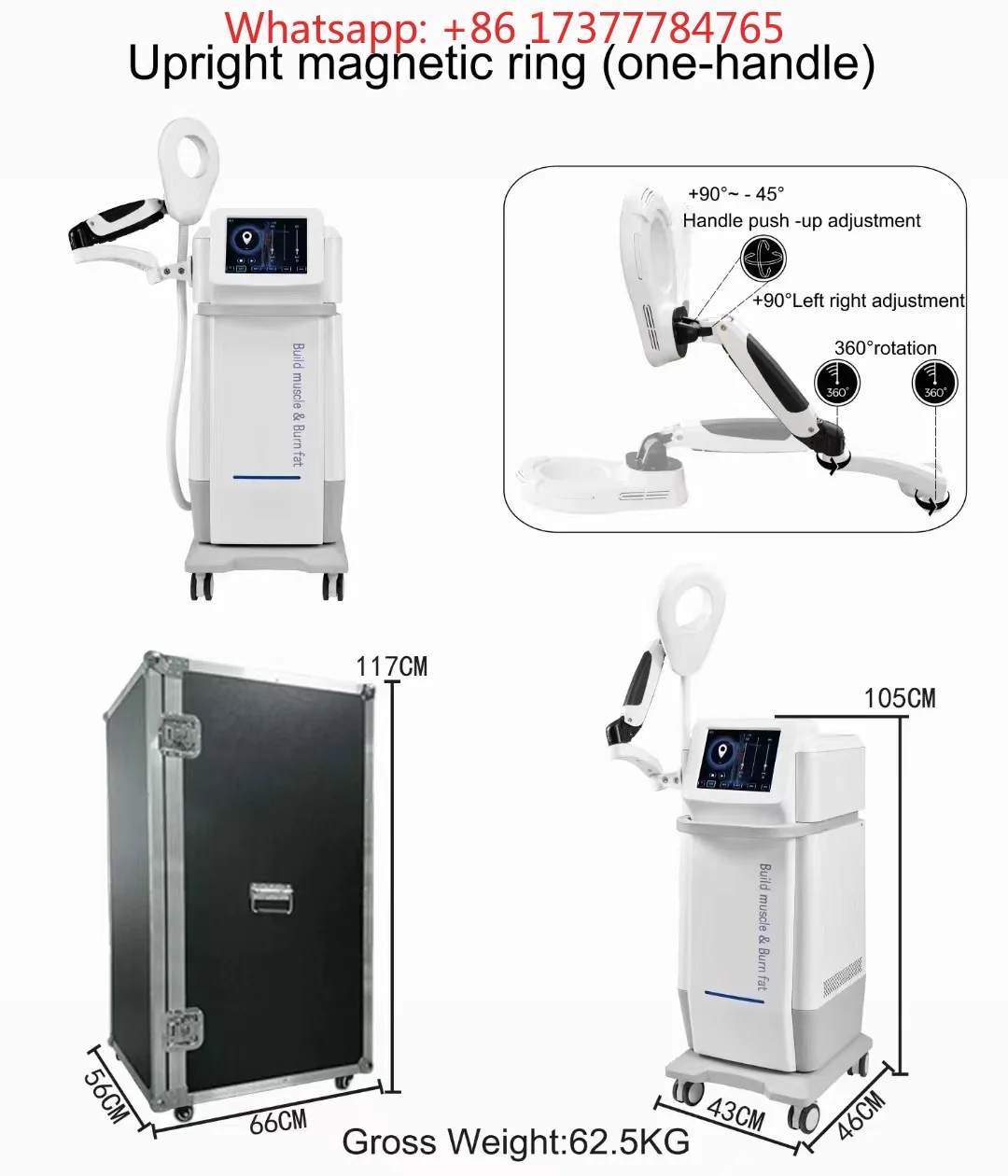 Sports Injury Therapy Pain Relief Physio Magneto  Device Professional Physiotherapy Hottest Treatment Machine