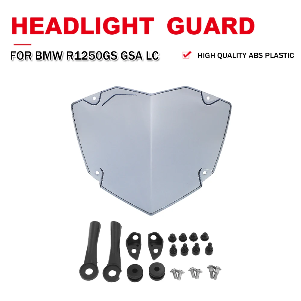 Motorcycle Transparent Head Light Guard Cover Protection Headlight Protector For BMW R1250GS R1200 R1250 GS Adventure 2022 2023