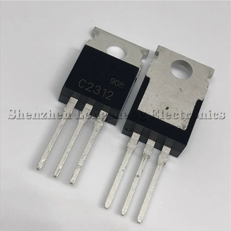 10 Stks/partij Nieuwe C2312 2SC2312 Om-220 6A 20V Rf Power Transistor In Voorraad