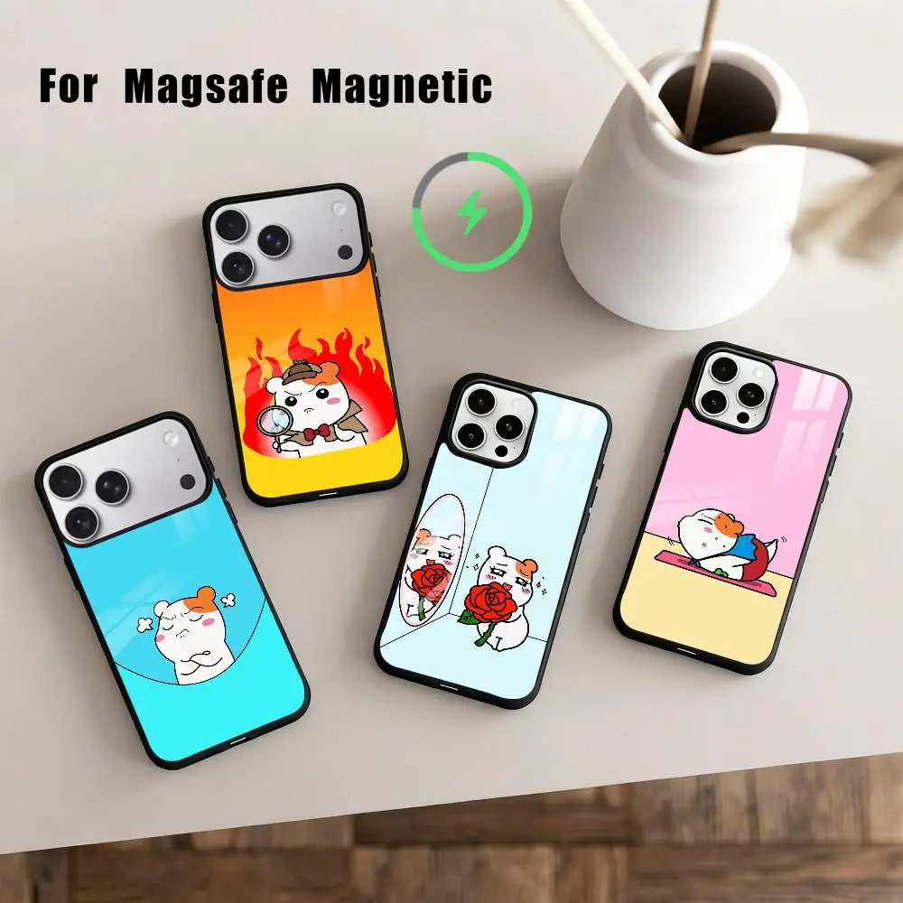 

L-Lovely O-Oruchuban E-Ebichu Phone Case For iPhone17,16,15,14,13,12,11 Plus,Pro Max Magnetic For Magsafe Wireless Charging